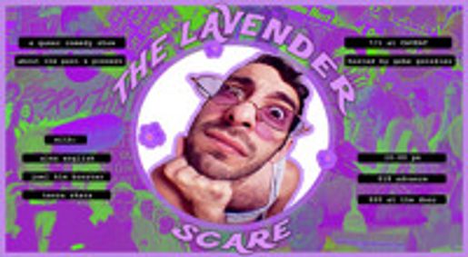 The Lavender Scare show poster
