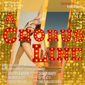 A Chorus Line show poster