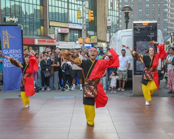 Performances at Diversity Plaza, Jackson Heights show poster