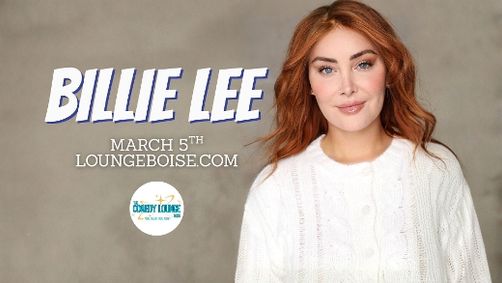 Billie Lee at The Comedy Lounge show poster