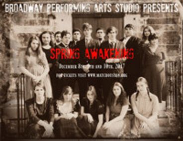 Spring Awakening show poster