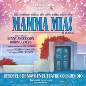 MAMMA MIA! show poster