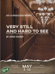 very still and hard to see show poster