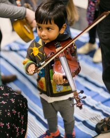 Stomp and Strum! show poster