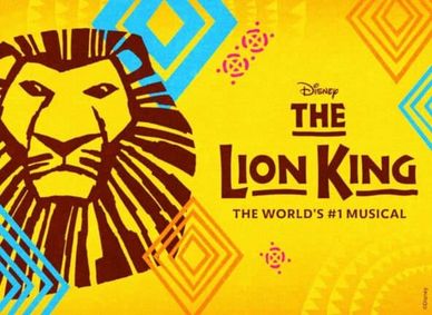 Disney's The Lion King show poster