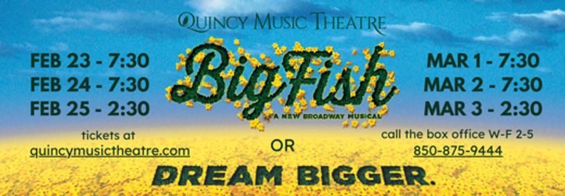 Big Fish show poster