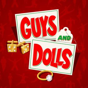 Guys and Dolls show poster