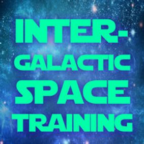 Intergalactic Space Training show poster