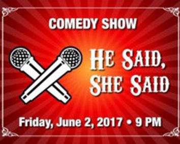 He Said, She Said show poster