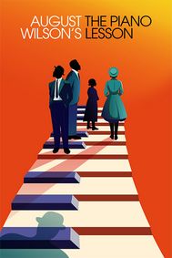 August Wilson's The Piano Lesson show poster