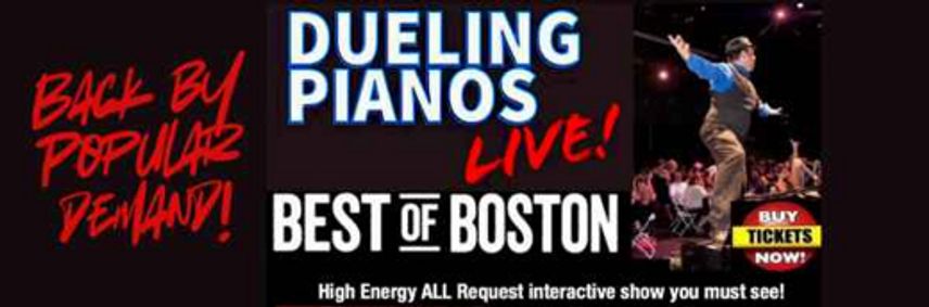 DUELING PIANOS! Live! – Sat Jan 25, 7:30pm show poster