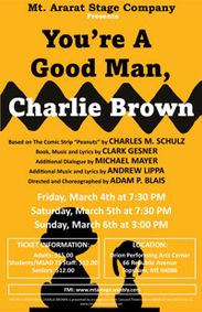 You're A Good Man Charlie Brown show poster