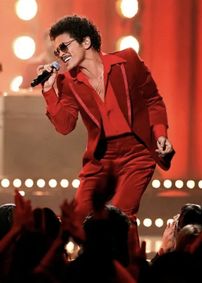 Bruno Mars show poster