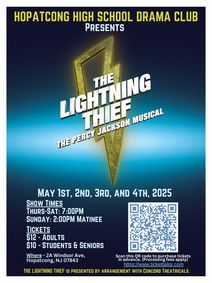The Lightning Thief - The Percy Jackson Musical show poster