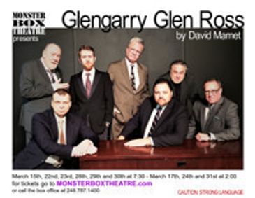 'Glengarry Glen Ross' show poster