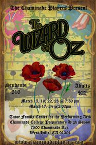 The Wizard of Oz show poster