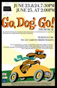 GO, DOG. GO! show poster