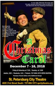 A Christmas Carol show poster