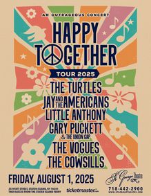 Happy Together Tour 2025 show poster