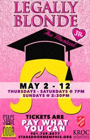 Legally Blonde Jr. show poster