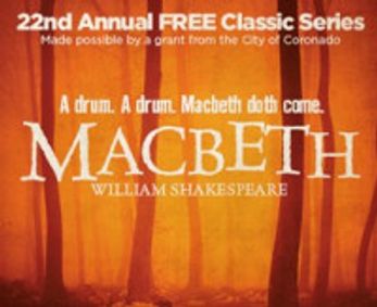 William Shakespeare's MACBETH show poster