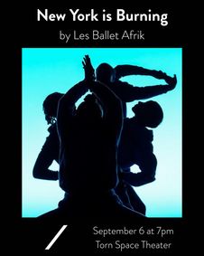 New York is Burning show poster