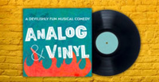 Analog & Vinyl show poster