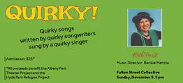 QUIRKY with Ruth Fuerst, Benefit Show Live at Fulton Street Collective (FSC) in Chicago
