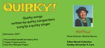 QUIRKY with Ruth Fuerst, Benefit Show Live at Fulton Street Collective (FSC)