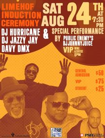 Long Island Music & Entertainment Hall of Fame to Induct Trio of DJ Hip-Hop Legends show poster