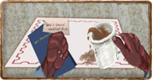 August Wilson's TWO TRAINS RUNNING show poster