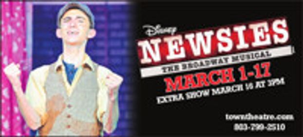 Newsies show poster
