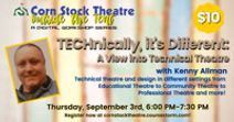 TECHnically, it's Different: A View into Techncial Theatre with Kenny Allman