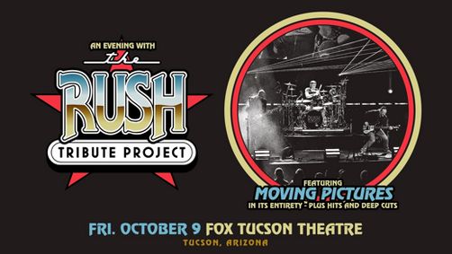 The Rush Tribute Project show poster