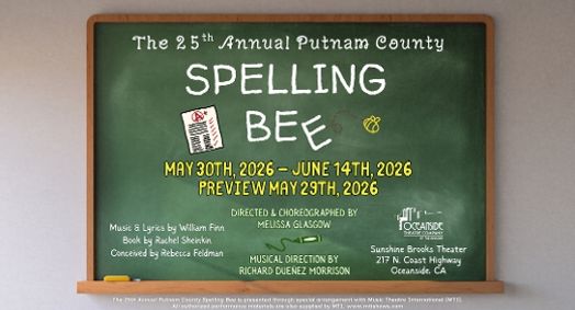 The 25th Annual Putnam County Spelling Bee show poster