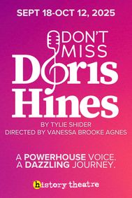 Don’t miss Doris Hines show poster