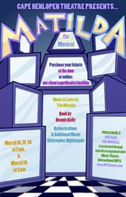 Matilda the Musical show poster