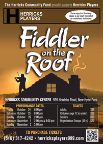 Fiddler on the Roof show poster