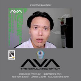 AVA The Simulated B*tch show poster