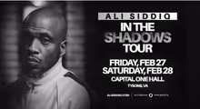 Ali Siddiq: In The Shadows Tour in Central Virginia
