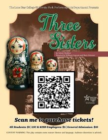 Three Sisters show poster