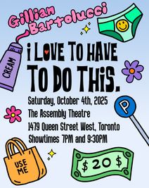 Gillian Bartolucci’s I Love to Have to Do This