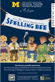 25th Annual Putnam County Spelling Bee show poster