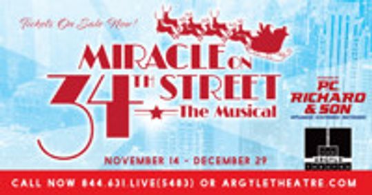 Miracle on 34th Street show poster