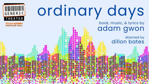 Ordinary Days show poster