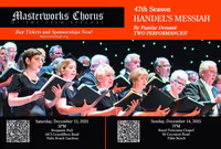 Handel's Messiah with Orchestra and Soloists, a Holiday Concert in Broadway Logo