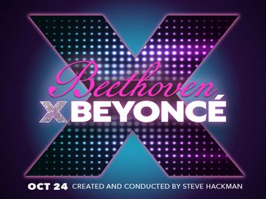 Beethoven X Beyoncé show poster