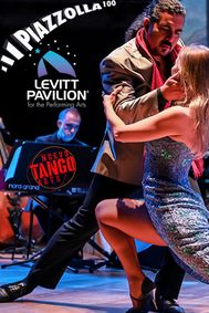 Leonardo Suarez-Paz: PIAZZOLLA100 at Levitt Pavilion show poster