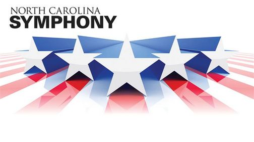 North Carolina Symphony presents Stars and Stripes show poster