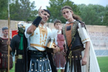 Shakespeare in the Park, an anniversary celebration show poster